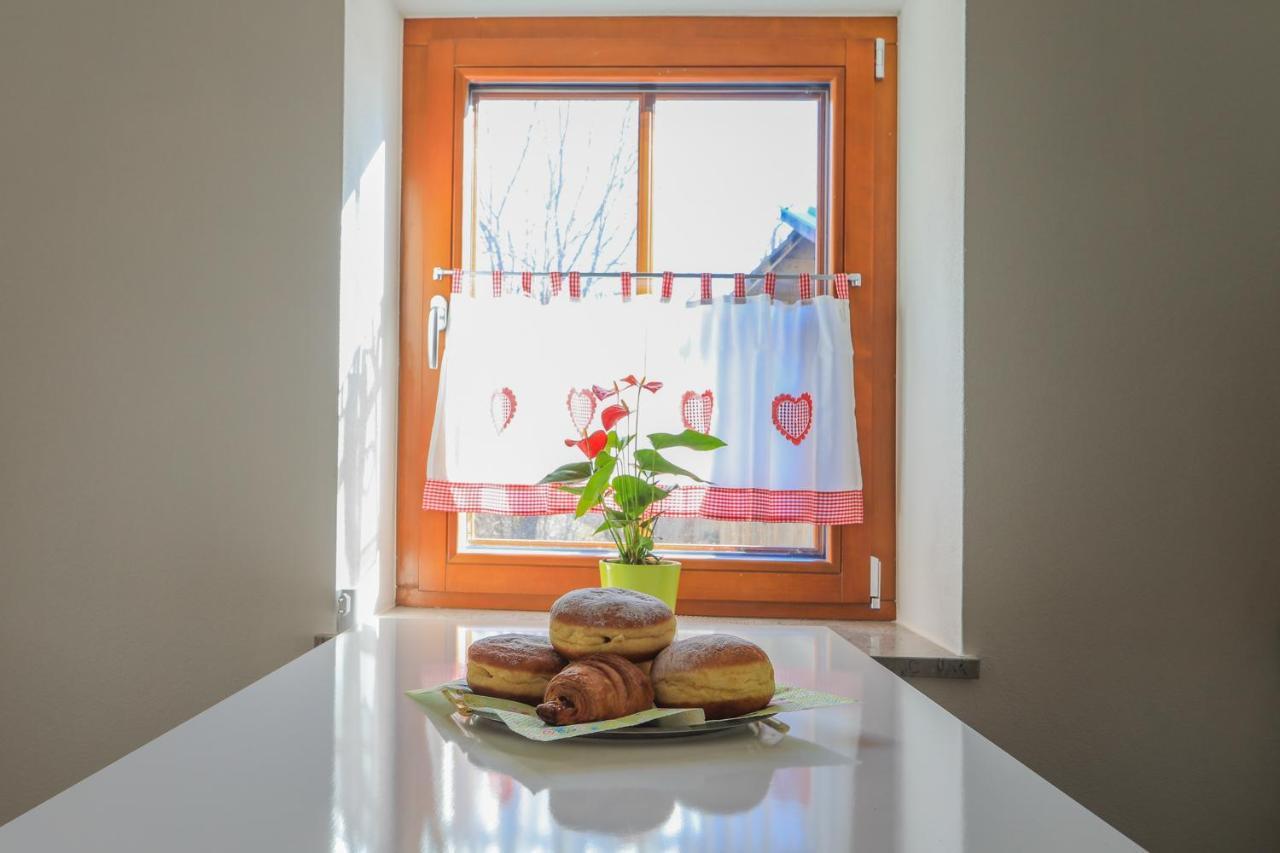 Apartmaji Tina Zgornje Gorje Kültér fotó