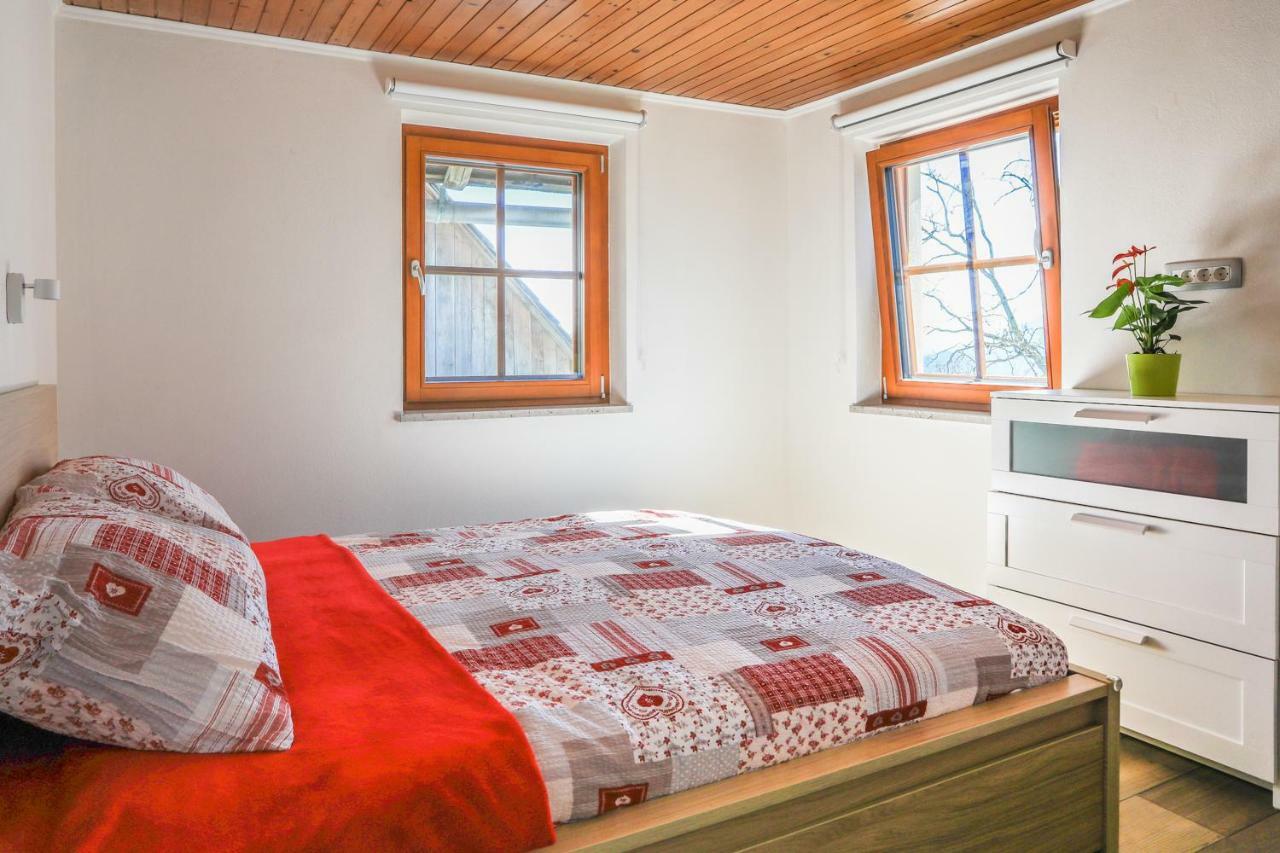Apartmaji Tina Zgornje Gorje Kültér fotó