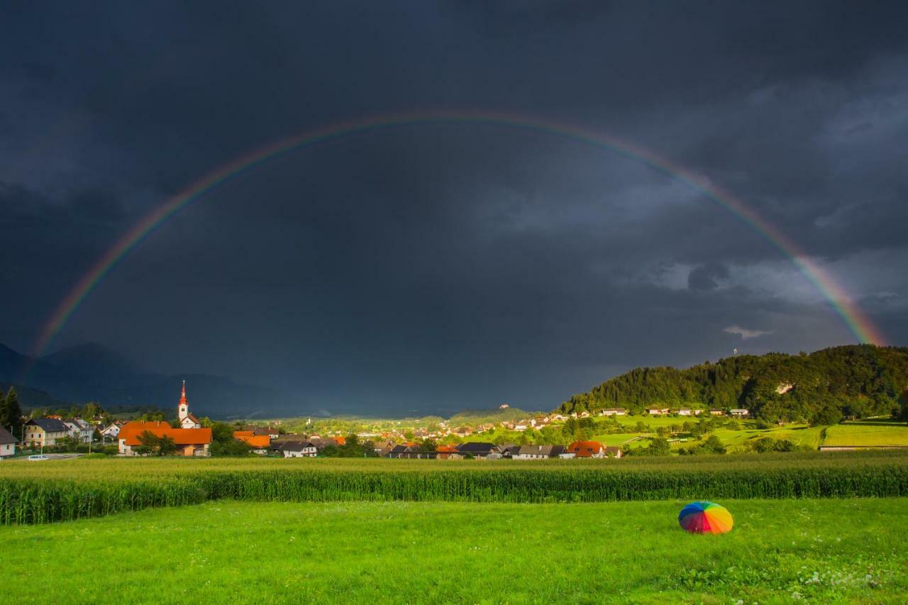 Apartmaji Tina Zgornje Gorje Kültér fotó